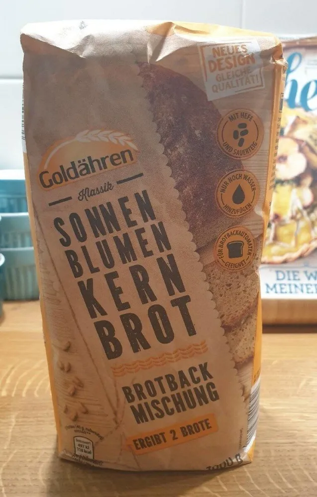 Mehl Sonnenblumen Kernbrot Brotback Mischung