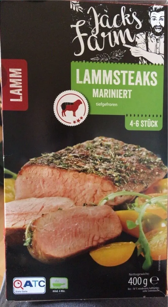 Lammsteak mariniert