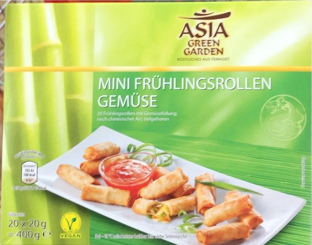Mini Frühlibgsrollen gemüse