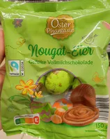 Nugat-Eier - Vollmilchschokolade