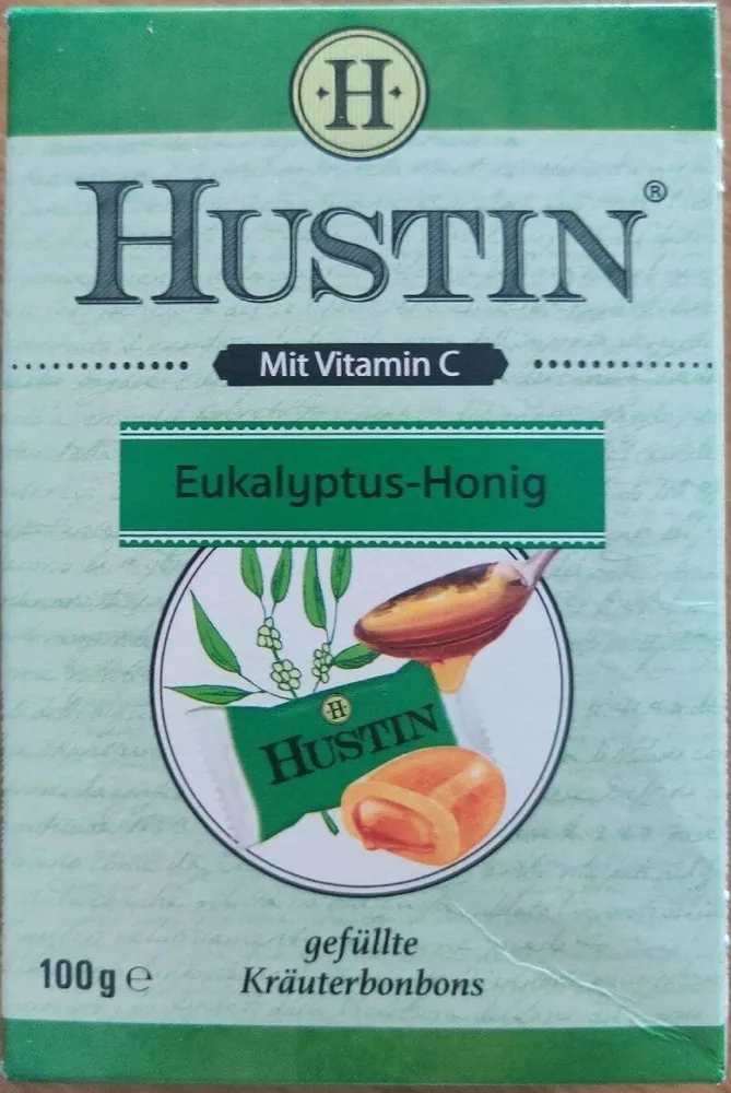 Hustin Bonbons - Eukalyptus-Honig