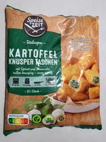 Kartoffel-Knuspertaschen - Spinat & Mozzarella