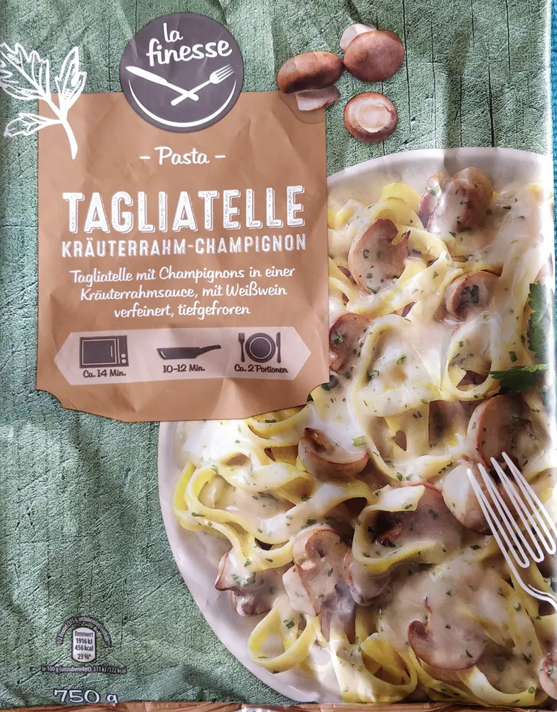 Tagliatelle Kräuterrahm-Champignon