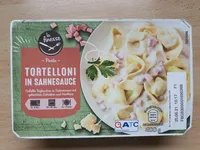 Tortelloni in Sahnesauce