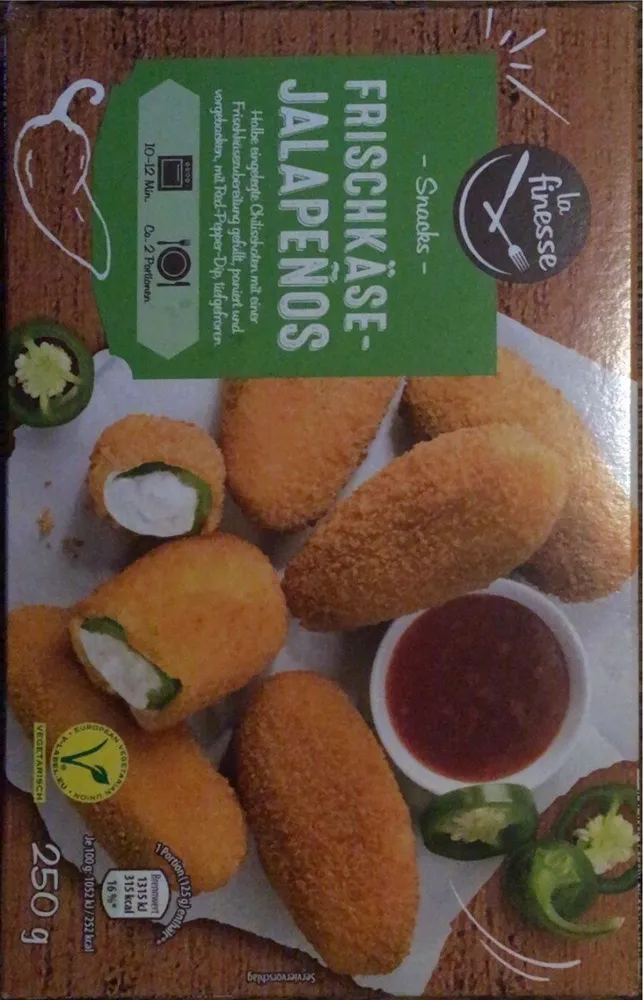 Frischkäse-Jalapeños