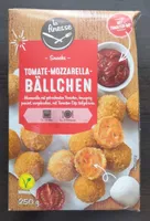 Tomate-Mozzarella-Bällchen mit Tomaten-Dip