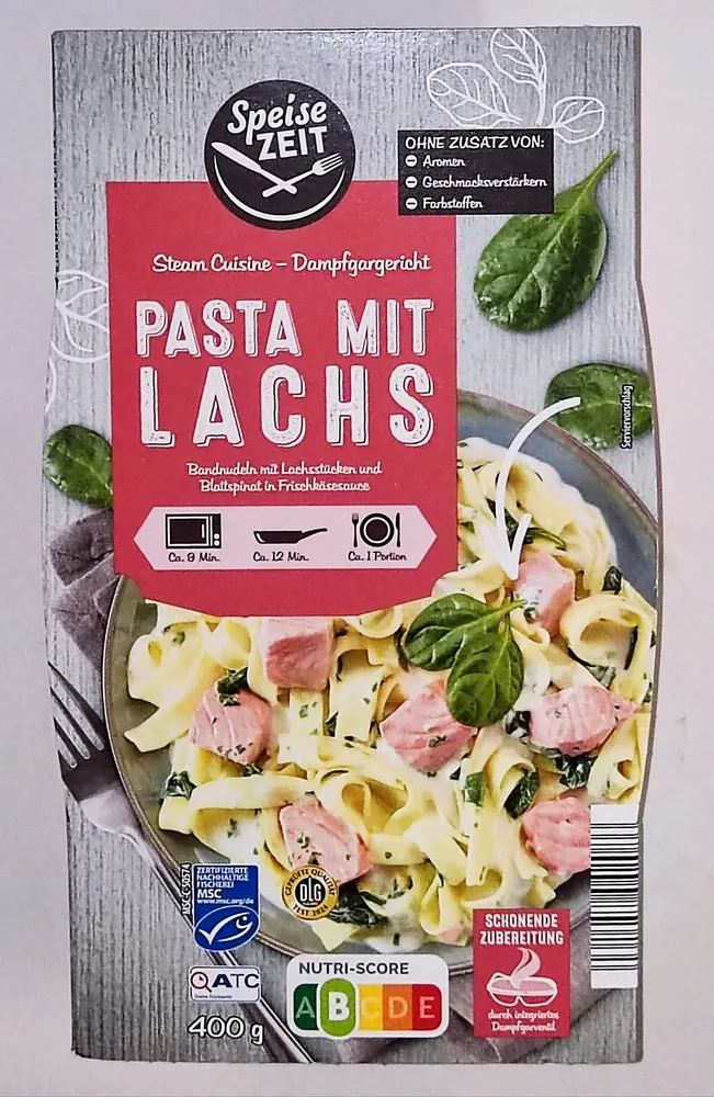 Pasta mit Lachs
