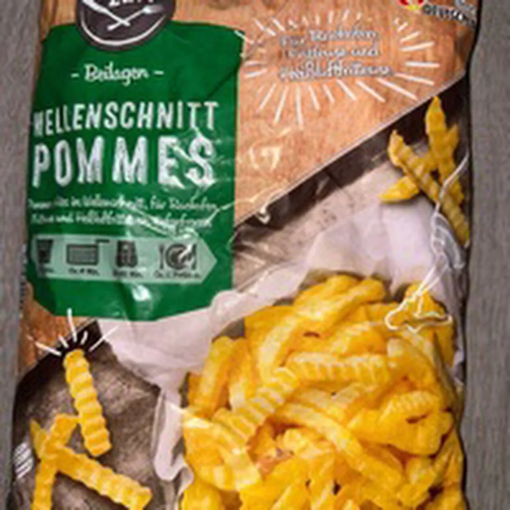 Wellenschnitt Pommes