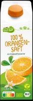 ALDI GUT BIO Bio-Orangensaft Aus 100 % Orangensaftkonzentrat kontrolliert ökologische Erzeugung Dauertiefpreis 1-Liter-Packung 1-Liter 2.69€