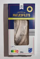 Matjesfilets mit Honig-Senf-Sauce