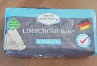 ALDI MEINE KÄSETHEKE Käse Limburger/ Würziger Allgäuer  Verschiedene Sorten und Gewichte     Aus der Kühlung 2.19 Packung kg = 12.17/10.95