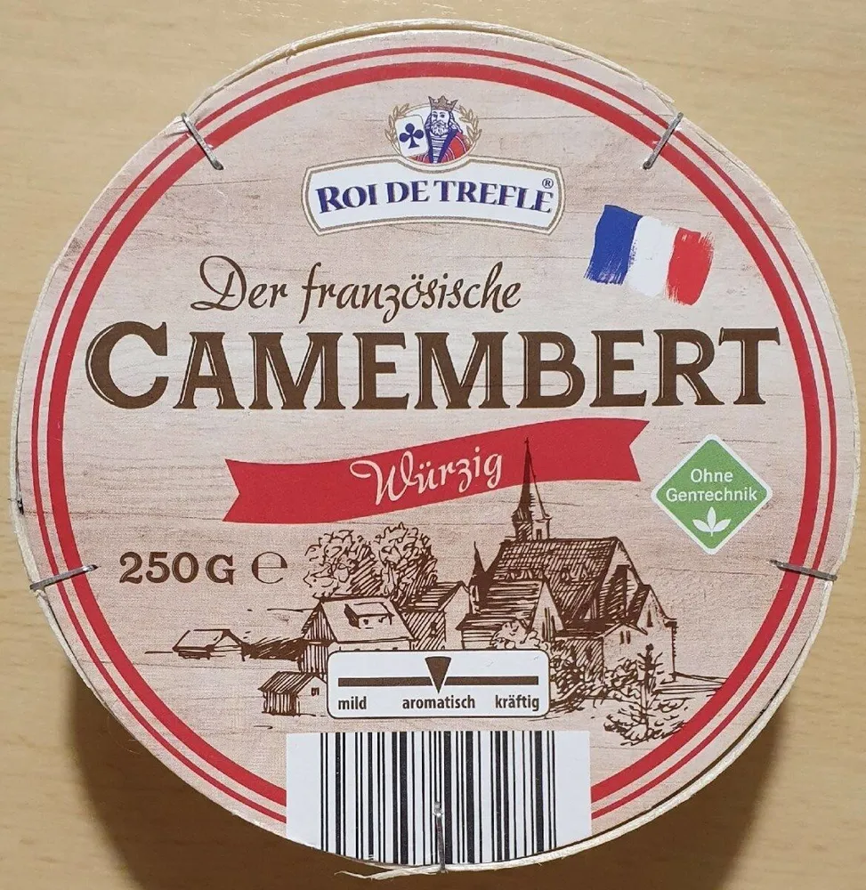 Der französische Camembert (Würzig)