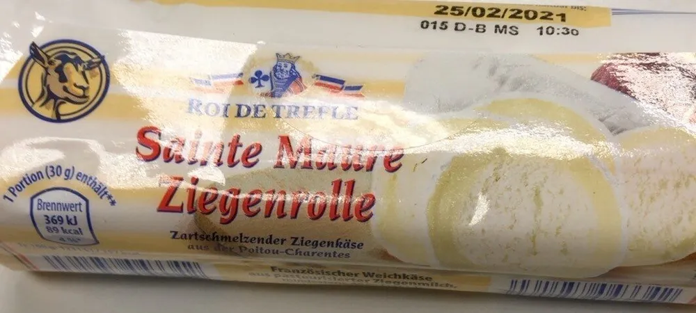 Sainte maure ziegenrolle