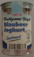 Fruchtgummi Vielfalt Blaubeer Joghurt Geschmack