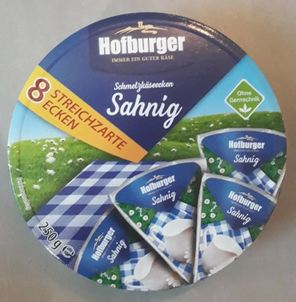 Schmelzkäseecken - sahnig