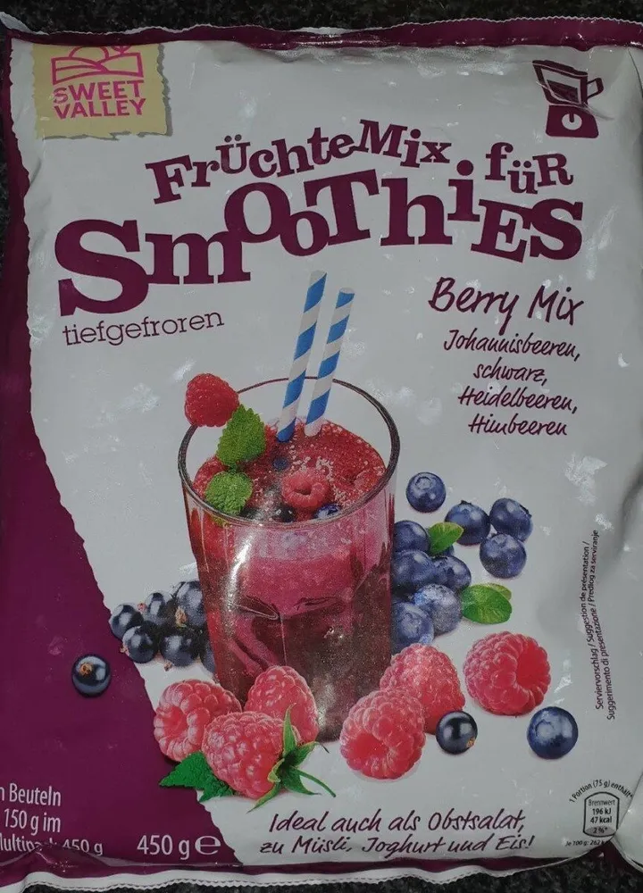 Mélange de fruits pour smoothies