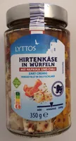 Hirtenkäse in Würfeln mit Paprika und Chili