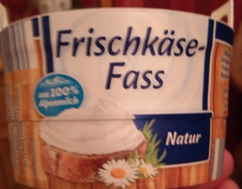 Frischkäse-Fass - Natur