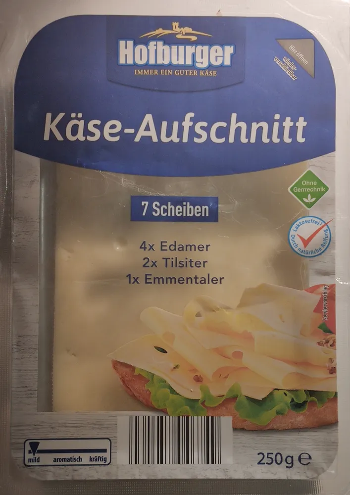 Käse-Aufschnitt