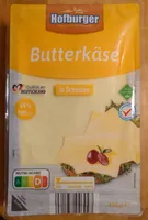 Butterkäse in Scheiben