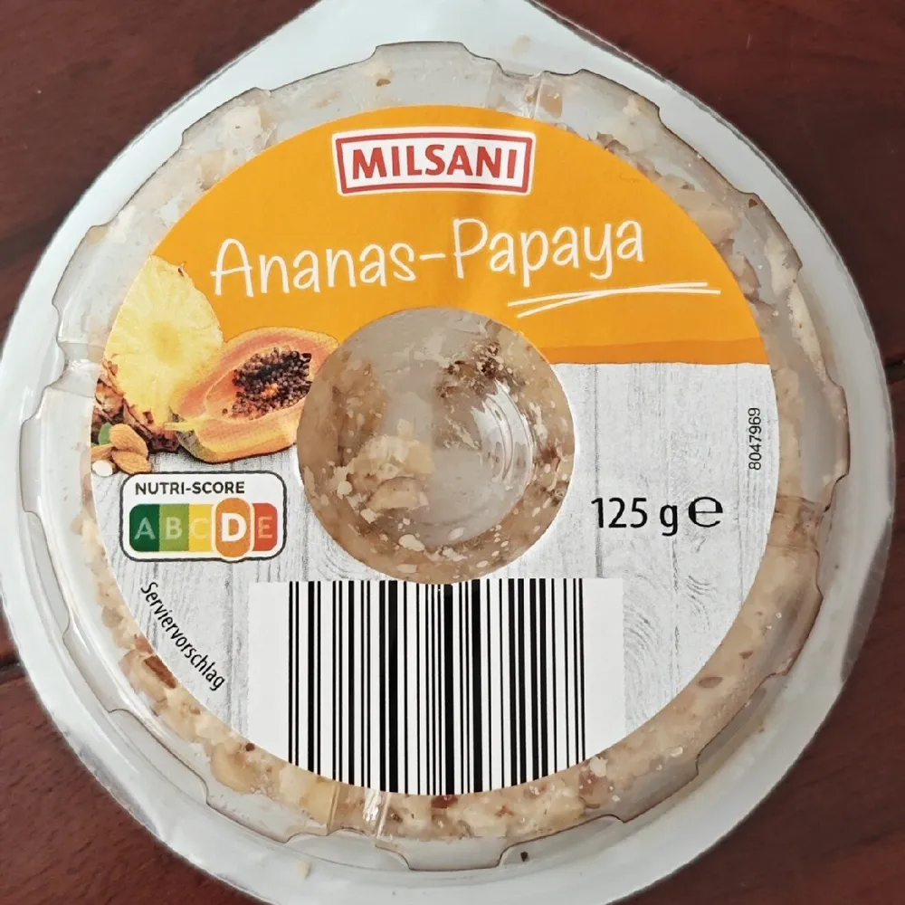 Frischkäse Ananas-Papaya