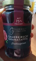Konfitüre Sauerkirsch-Granatapfel