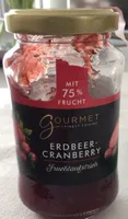 Erdbeer-Cranberry Fruchtaufstrich