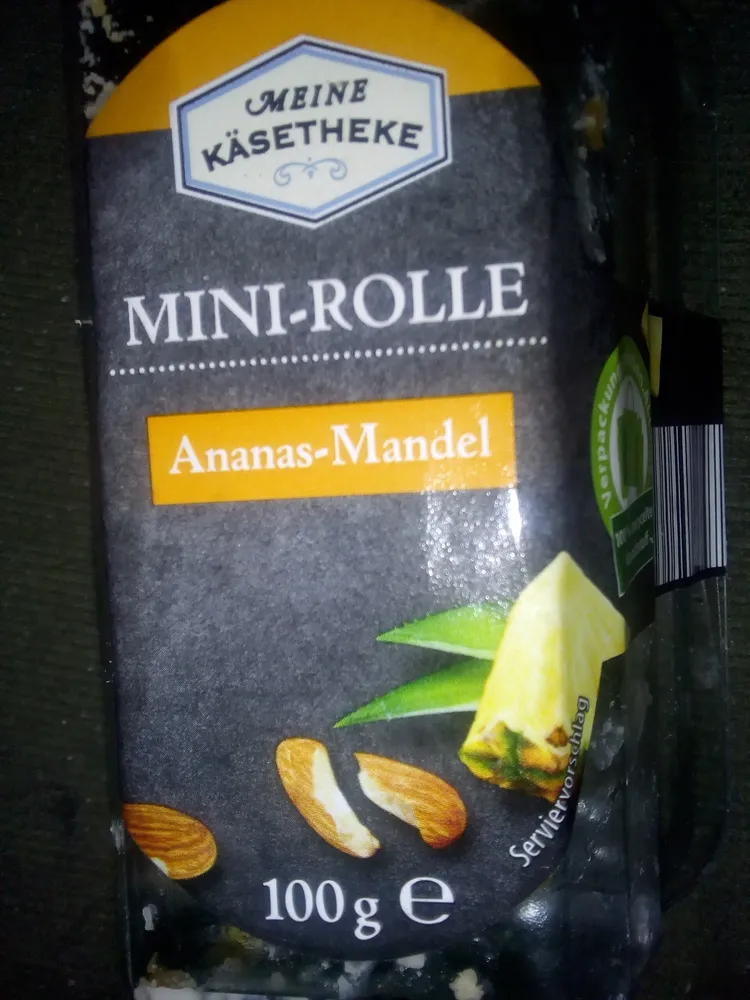 Minirolle Ananas-Mandel