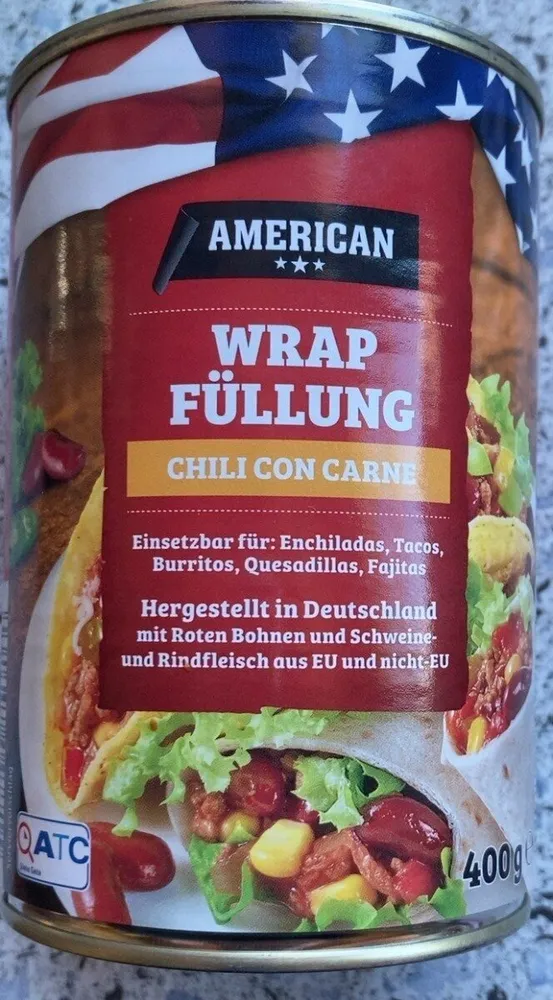 Wrap füllung Chili con Carne