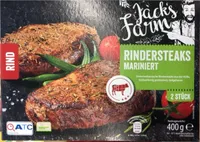 Rindersteaks mariniert