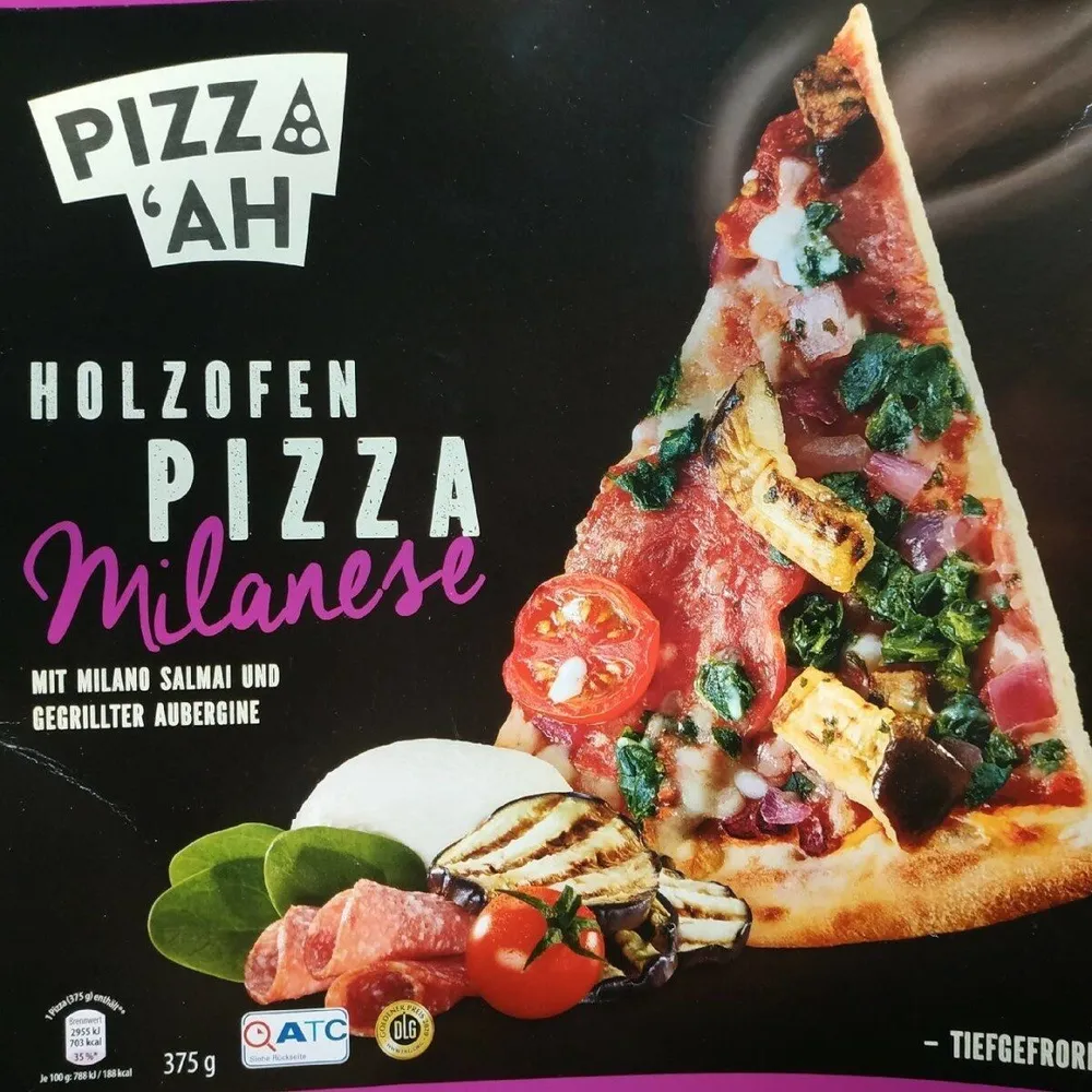 Holzofenpizza Milanese