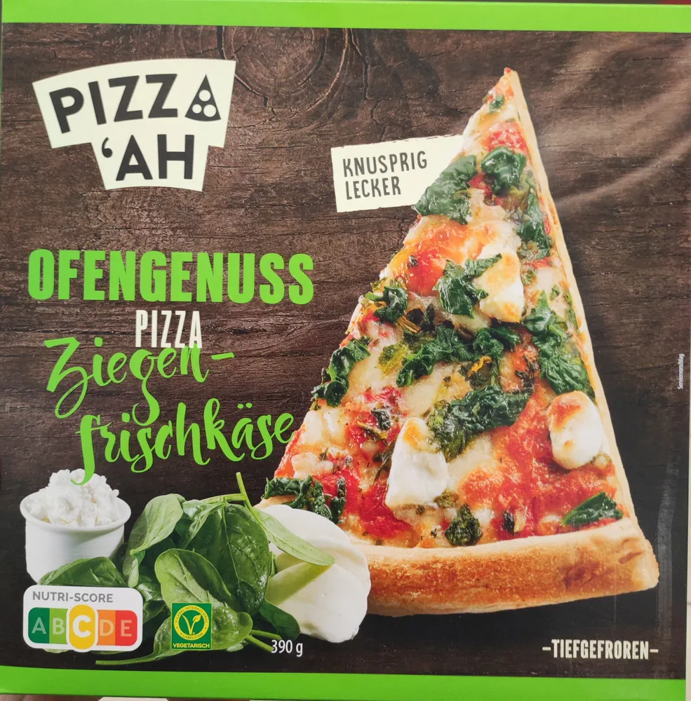 Pizza Ziegenfrischkäse