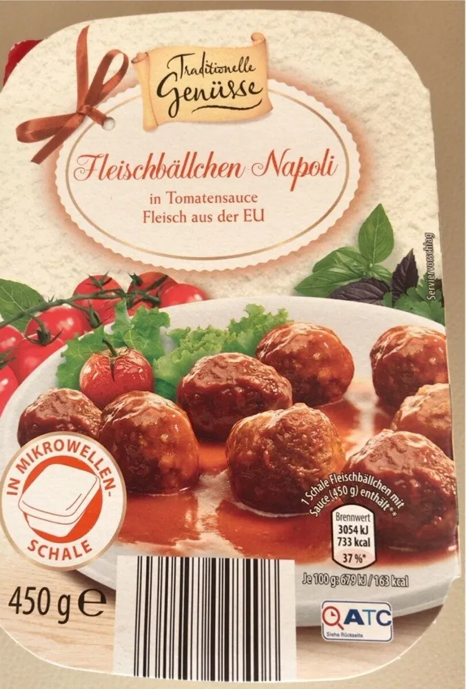 Fleischbällchen Napoli