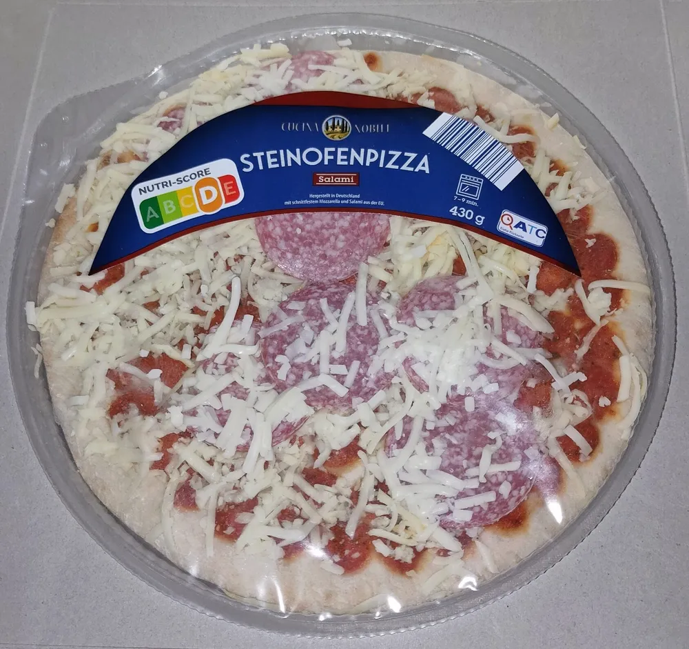 Steinofenpizza - Salami