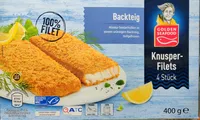 Knusper-Filets im Backteig