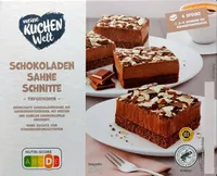 Schokoladen-Sahne-Schnitte