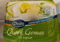 Quark-Genuss - Limette-Apfel-Holunderblüte