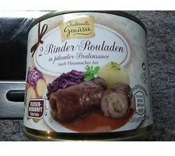 2 Rinder-Rouladen in Bratensauce