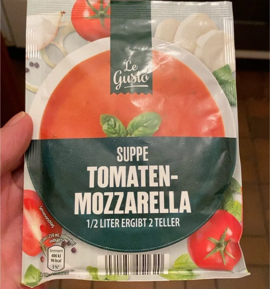 Tomaten Mozzarella Suppe