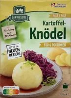 Kartoffelknödel, halb & halb