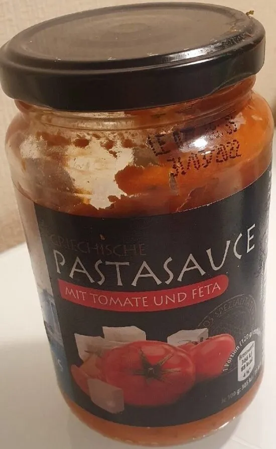 Griechische Pastasauce mit Tomate und Feta