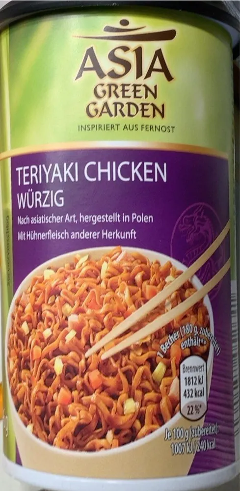 Teriyaki Chicken Würzig