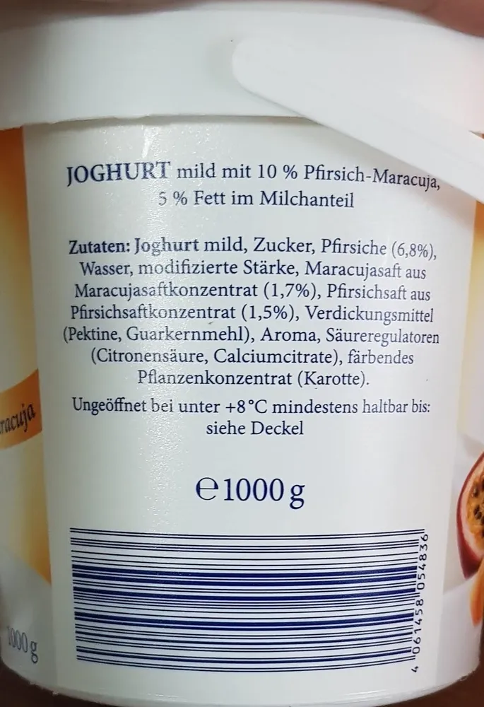 Desira Creme Joghurt Pfirsich-Maracuja