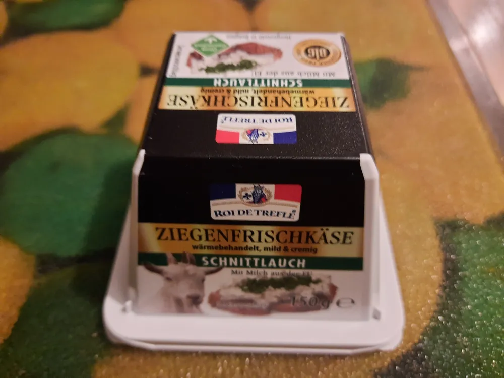 Ziegenfrischkäse mit Schnittlauch
