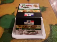 Ziegenfrischkäse mit Schnittlauch