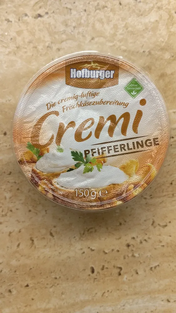 Cremi Pfifferlinge