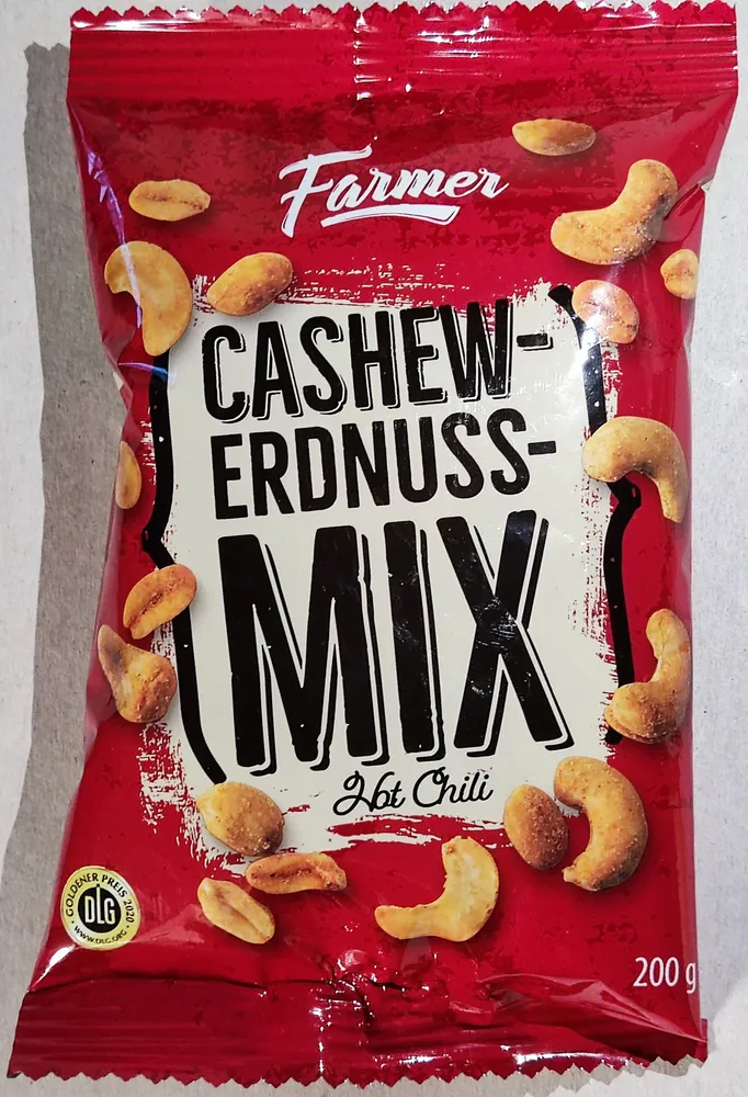 Cashew-Erdnuss-Mix - Hot Chili