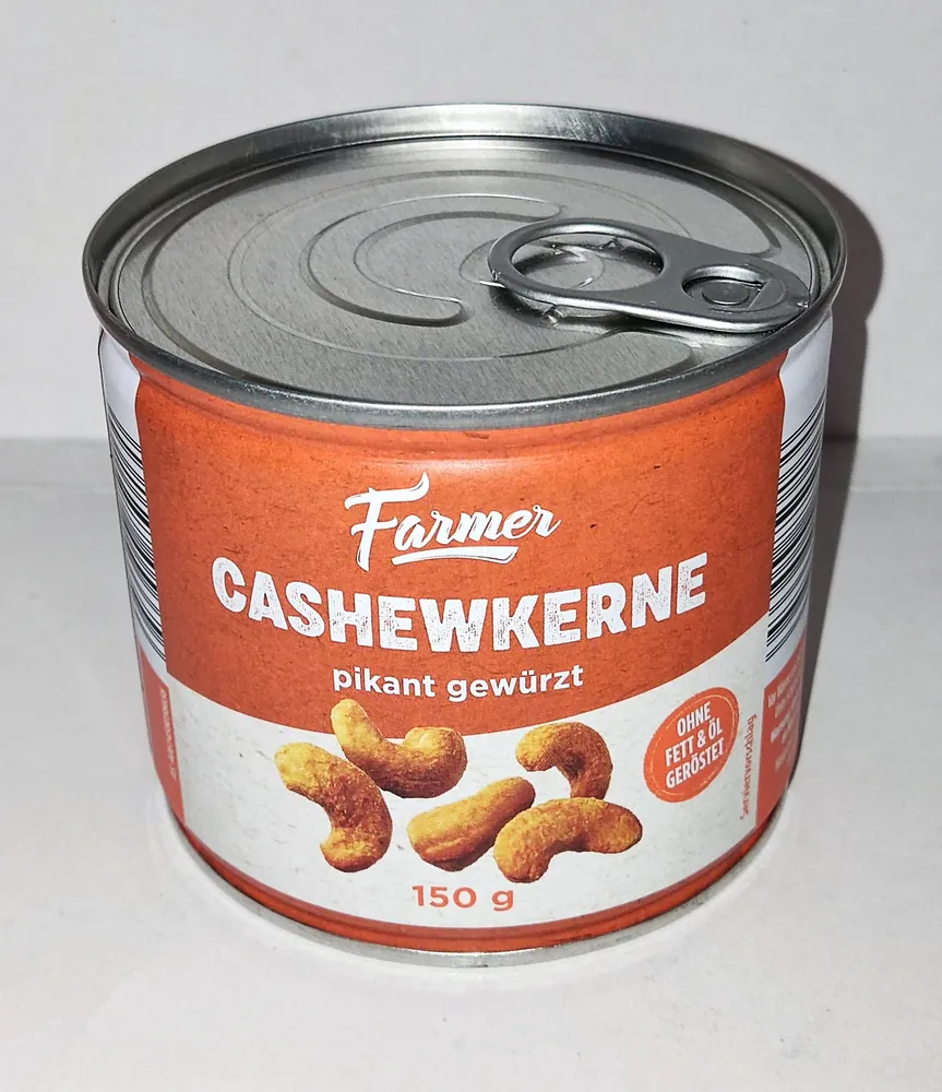 Cashewkerne - pikant gewürzt