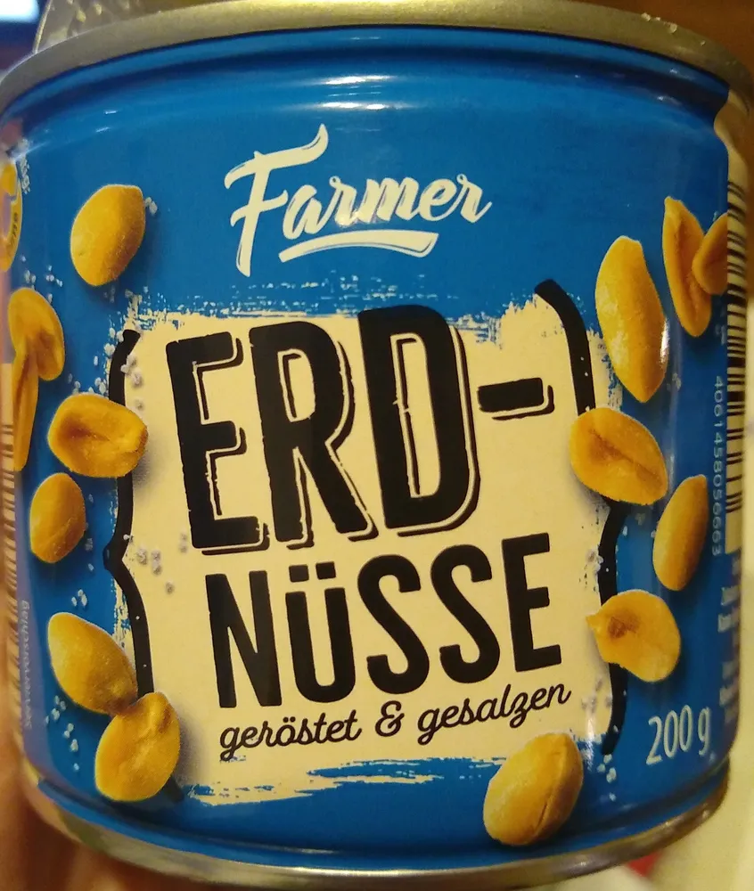 Erdnüsse geröstet & gesalzen