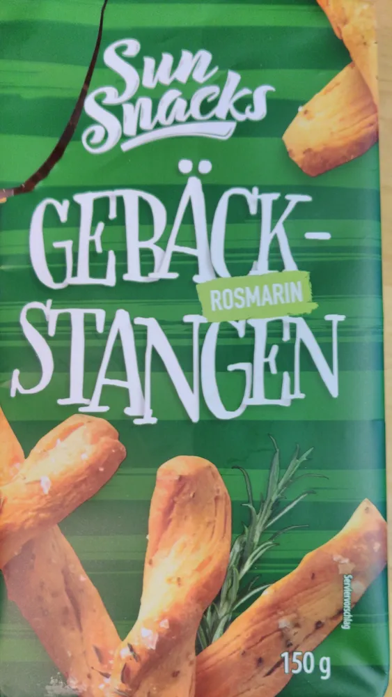 Gebäck-Stangen